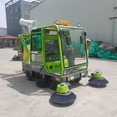 啟邦*掃路車 新能源驅(qū)動，引領全封閉式電動掃地車新紀元